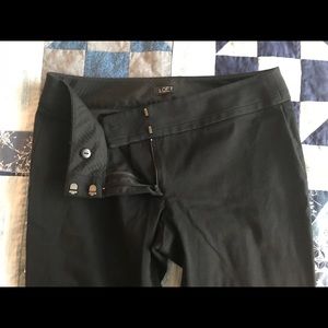 Black Dress Pants - Loft - Skinny Leg Fit
